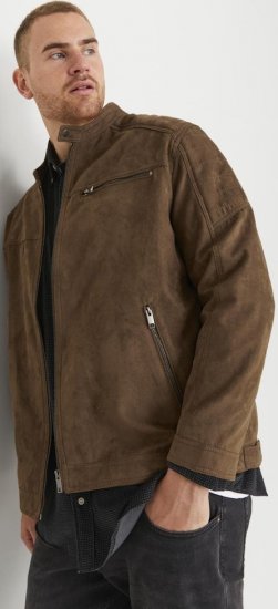 Jack & Jones ROCKY Jacket Brown - Якета - мъжки якета големи размери