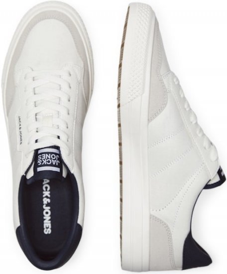 Jack & Jones Morden Combo Sneakers White/Navy - Мъжки oбувки 40-52 - 