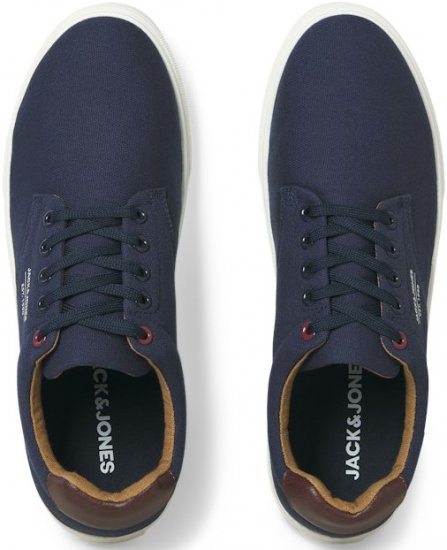 Jack & Jone Mission Canvas Sneakers Navy Blazer - Мъжки oбувки 40-52 - 
