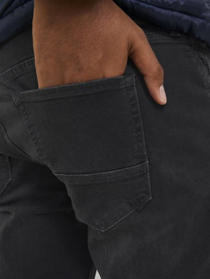 Jack & Jones GLENN FOX GE 147 Jeans Black Denim - Дънки и панталони - мъжки Дънки и панталони големи размери
