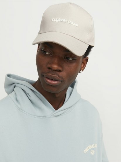 Jack & Jones Vesterbro Baseball Cap Moonbeam - Аксесоари - 