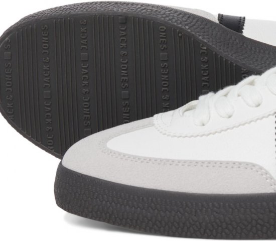 Jack & Jones Mambo Special Sneakers Bright White/Anthracite - Мъжки oбувки 40-52 - 