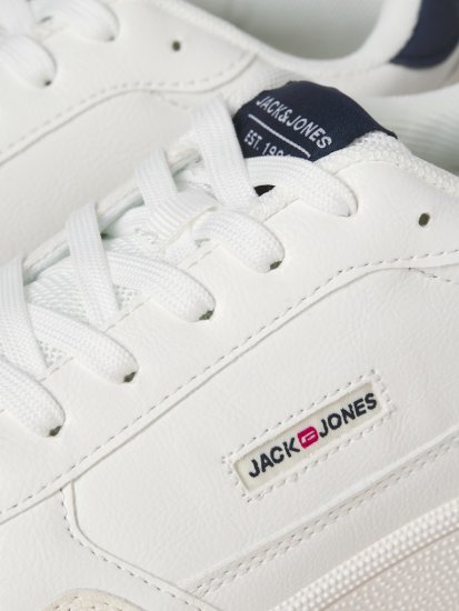 Jack & Jones Bounce Sneakers White/Navy BLAZE - Мъжки oбувки 40-52 - 