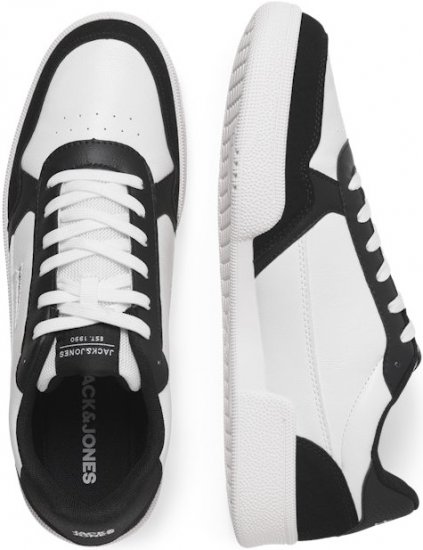 Jack & Jones Bounce Sneakers Black/White - Мъжки oбувки 40-52 - 