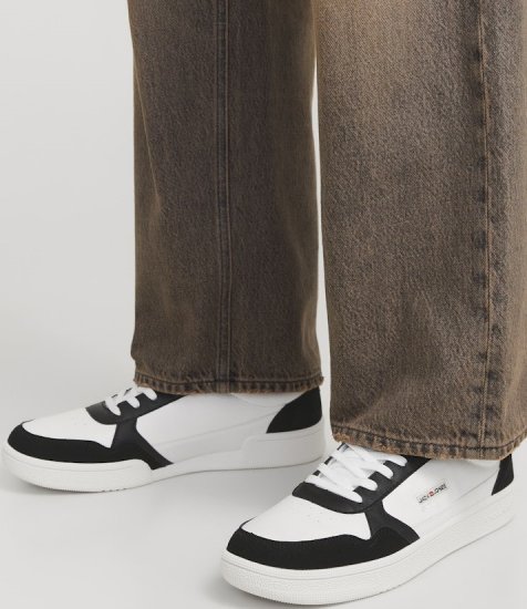 Jack & Jones Bounce Sneakers Black/White - Мъжки oбувки 40-52 - 
