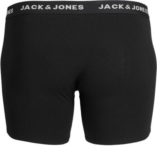 Jack & Jones BASIC Trunks 7-Pack Black - Бельо & Бански шорти - Мъжко бельо големи размери