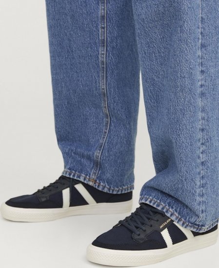 Jack & Jones Morden Canvas Special Sneakers Navy Blazer/MarshM - Мъжки oбувки 40-52 - 
