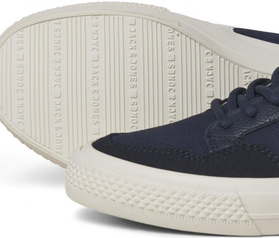 Jack & Jones Morden Canvas Special Sneakers Navy Blazer/MarshM - Мъжки oбувки 40-52 - 