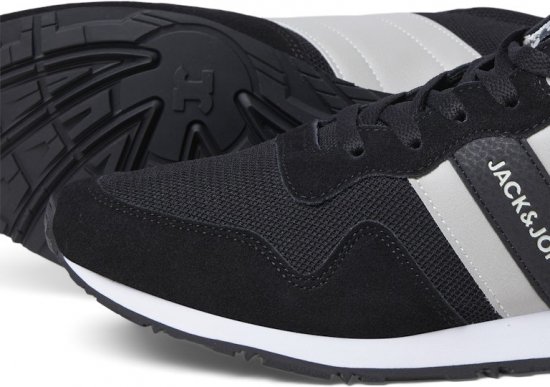 Jack & Jones Stellar Mesh Sneakers Black - Мъжки oбувки 40-52 - 