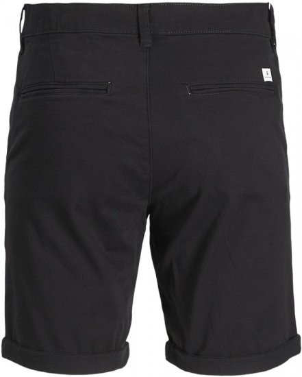 Jack & Jones Dave Chino Shorts Black - Шорти - мъжки къси панталони големи размери