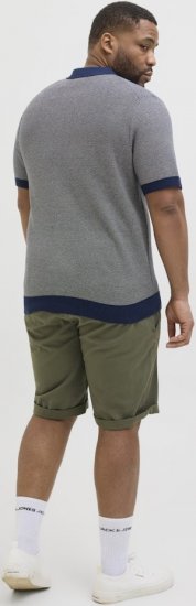 Jack & Jones Dave Chino Shorts Green - Шорти - мъжки къси панталони големи размери