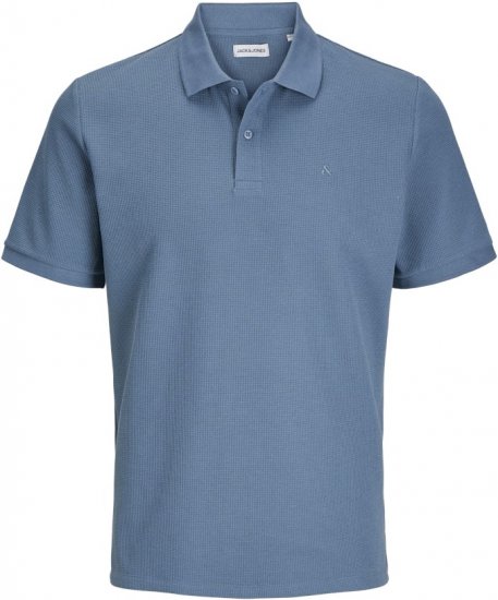 Jack & Jones AUSTIN CLASSIC Polo Blue - Поло тениски - мъжки тениски с яка големи размери