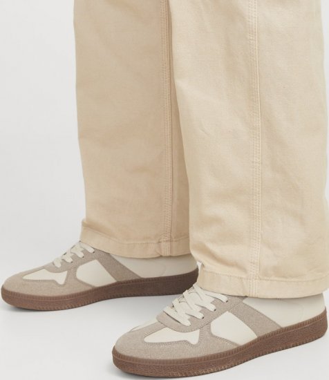 Jack & Jones Valencia Sneakers Grey/Savannah Tan - Мъжки oбувки 40-52 - 