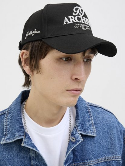 Jack & Jones Frame Haines Cap Black - Аксесоари - 