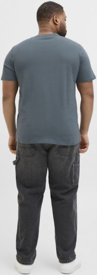 Jack & Jones Anatomy Skull Crew Neck T-Shirt Grey - Тениски - мъжки тениски големи размери