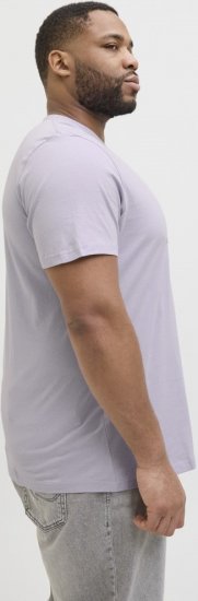 Jack & Jones Anatomy Skull Crew Neck T-Shirt Violet - Тениски - мъжки тениски големи размери