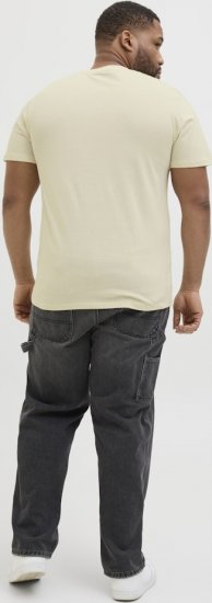 Jack & Jones Anatomy Skull Crew Neck T-Shirt Antique White - Тениски - мъжки тениски големи размери