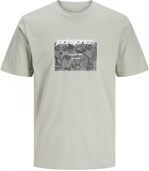 Jack & Jones Tarmac Camo Crew Neck T-Shirt Green - Тениски - мъжки тениски големи размери