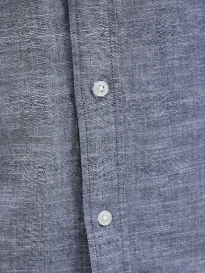 Jack & Jones Summer Shield Short Sleeve Shirt Faded Denim - Ризи - мъжки ризи големи размери