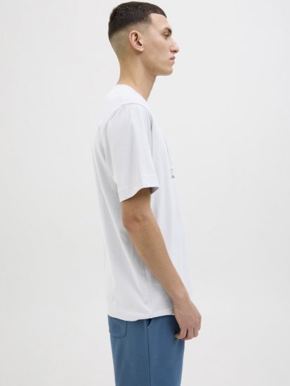 Jack & Jones Calma Crew Neck T-Shirt Gray Dawn - Тениски - мъжки тениски големи размери