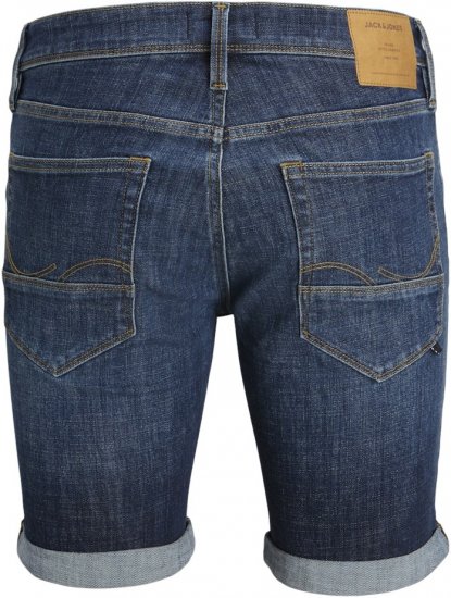 Jack & Jones Rick Fox Shorts GE 237 Blue Denim - Шорти - мъжки къси панталони големи размери