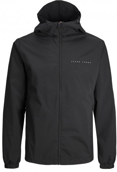 Jack & Jones JORJOSHUA Lightly Padded Jacket Black - Якета - мъжки якета големи размери