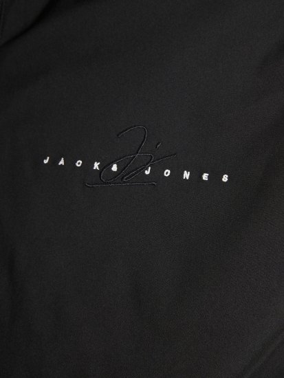 Jack & Jones JORJOSHUA Lightly Padded Jacket Black - Якета - мъжки якета големи размери