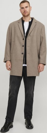 Jack & Jones GLENN ORIGINAL MF 073 Black Denim - Дънки и панталони - мъжки Дънки и панталони големи размери