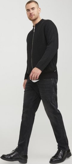 Jack & Jones GLENN ORIGINAL MF 073 Black Denim - Дънки и панталони - мъжки Дънки и панталони големи размери
