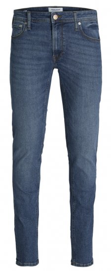 Jack & Jones JJILIAM JJORIGINAL SQ 223 Jeans Blue Denim - Дънки и панталони - мъжки Дънки и панталони големи размери