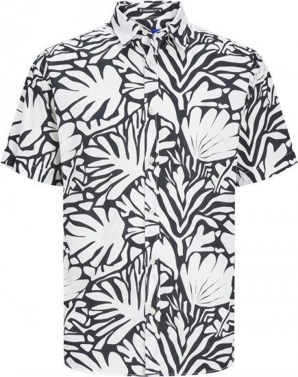 Jack & Jones JORJOSHUA ARUBA Shirt Cloud Dancer - Ризи - мъжки ризи големи размери