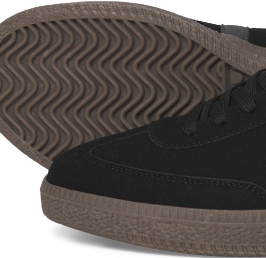 Jack & Jones Kirk International Campaign Sneakers Black/Asphalt - Мъжки oбувки 40-52 - 
