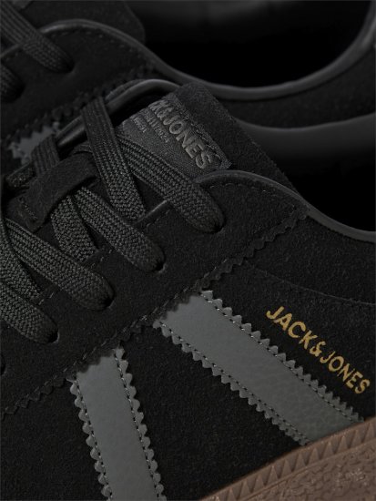 Jack & Jones Kirk International Campaign Sneakers Black/Asphalt - Мъжки oбувки 40-52 - 
