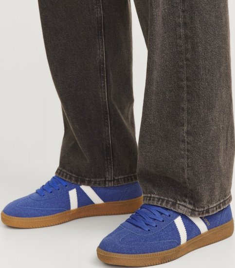 Jack & Jones Kirk International Campaign Sneakers Blue Quartz/Bright White - Мъжки oбувки 40-52 - 