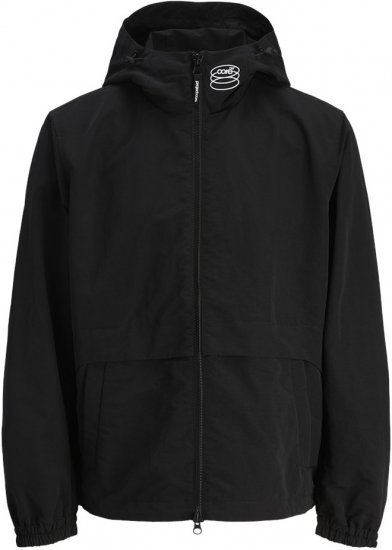 Jack & Jones Union Shell Jacket Black - Якета - мъжки якета големи размери