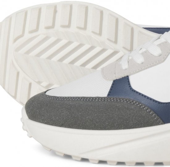 Jack & Jones Waspire Sneakers White/Castlerock - Мъжки oбувки 40-52 - 