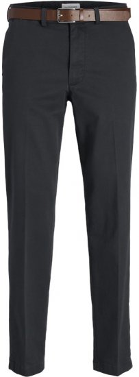 Jack & Jones Ollie Franco Chino Pants with Belt Dark Navy - Дънки и панталони - мъжки Дънки и панталони големи размери