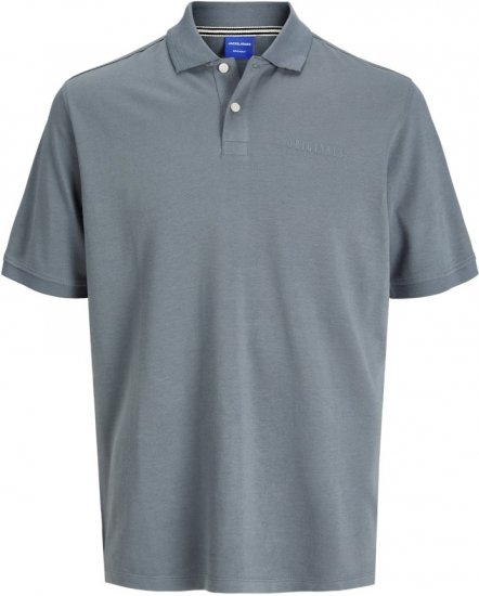 Jack & Jones Frederiksberg Polo Grey - Поло тениски - мъжки тениски с яка големи размери