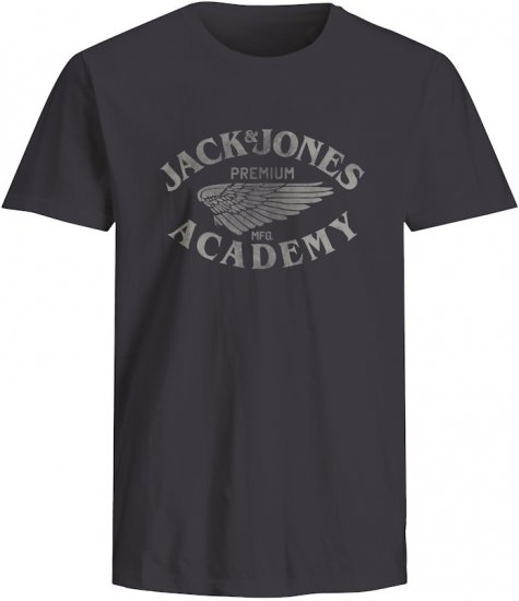 Jack & Jones Freddy Crew Neck T-Shirt Blue - Тениски - мъжки тениски големи размери