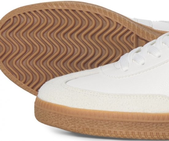 Jack & Jones Kirk International Campaign Sneakers Bright White/PU - Мъжки oбувки 40-52 - 