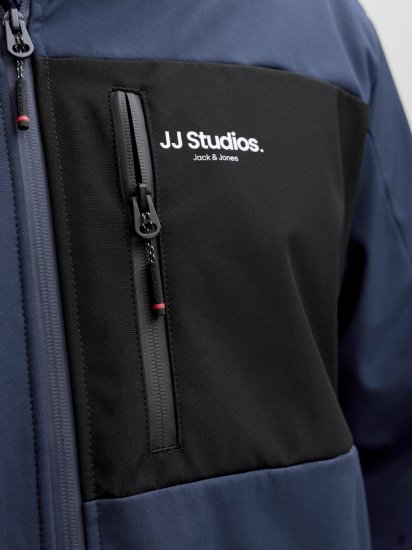 Jack & Jones North Софтшел яке тъмносиня - Якета - мъжки якета големи размери