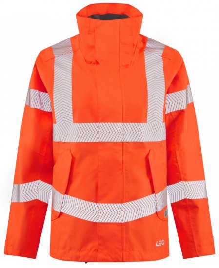 Leo Rosemoor EcoViz 15K Performance+ Breathable Women's Jacket Hi-Vis Orange - Работно облекло - 