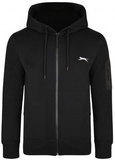 Slazenger Joe Hoodie Black - Суичъри & cуичъри с качулка - мъжки суичъри големи размери