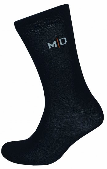 Motley Denim John 1-Pack Socks Black - Бельо & Бански шорти - Мъжко бельо големи размери