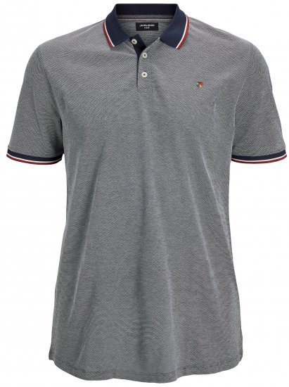 Jack & Jones JPRBLUWIN Polo Mood Indigo - Поло тениски - мъжки тениски с яка големи размери