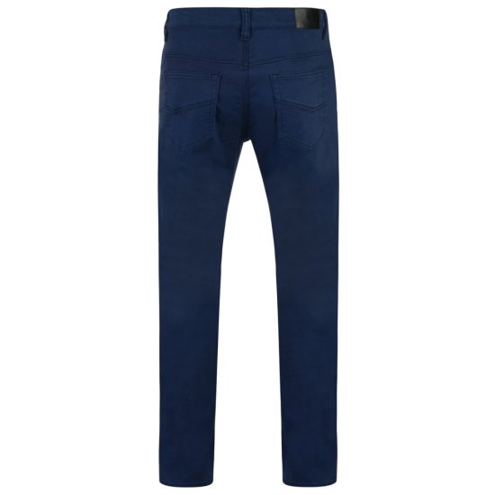 Kam Jeans Alba 5-pocket Stretch Chinos Navy TALL SIZES - МЪЖКО ОБЛЕКЛО MT-6XLT - дрехи за високи мъже