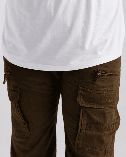 Kam Jeans Cargo pants Khaki - Дънки и панталони - мъжки Дънки и панталони големи размери