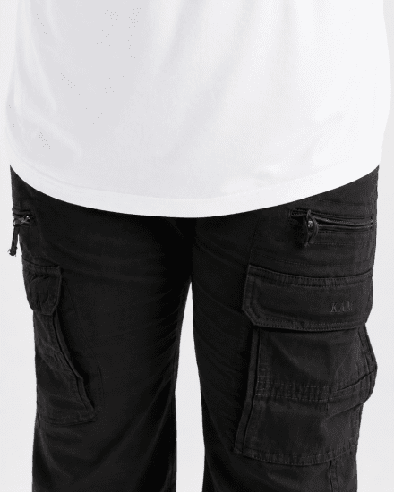 Kam Jeans Cargo pants Black - Дънки и панталони - мъжки Дънки и панталони големи размери