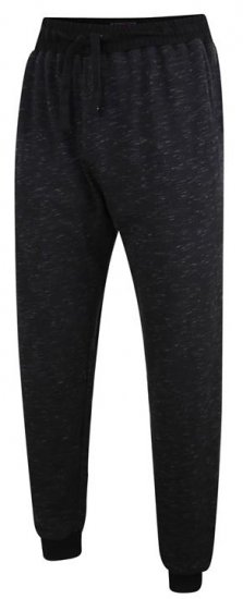 Kam Jeans 235 Melange Jog Bottoms Black - Спортни панталони & Kъси панталони - мъжки спортни панталони големи размери