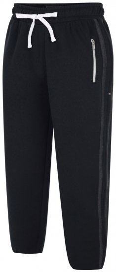 Kam Jeans 239 Stripe Jogger Black - Спортни панталони & Kъси панталони - мъжки спортни панталони големи размери